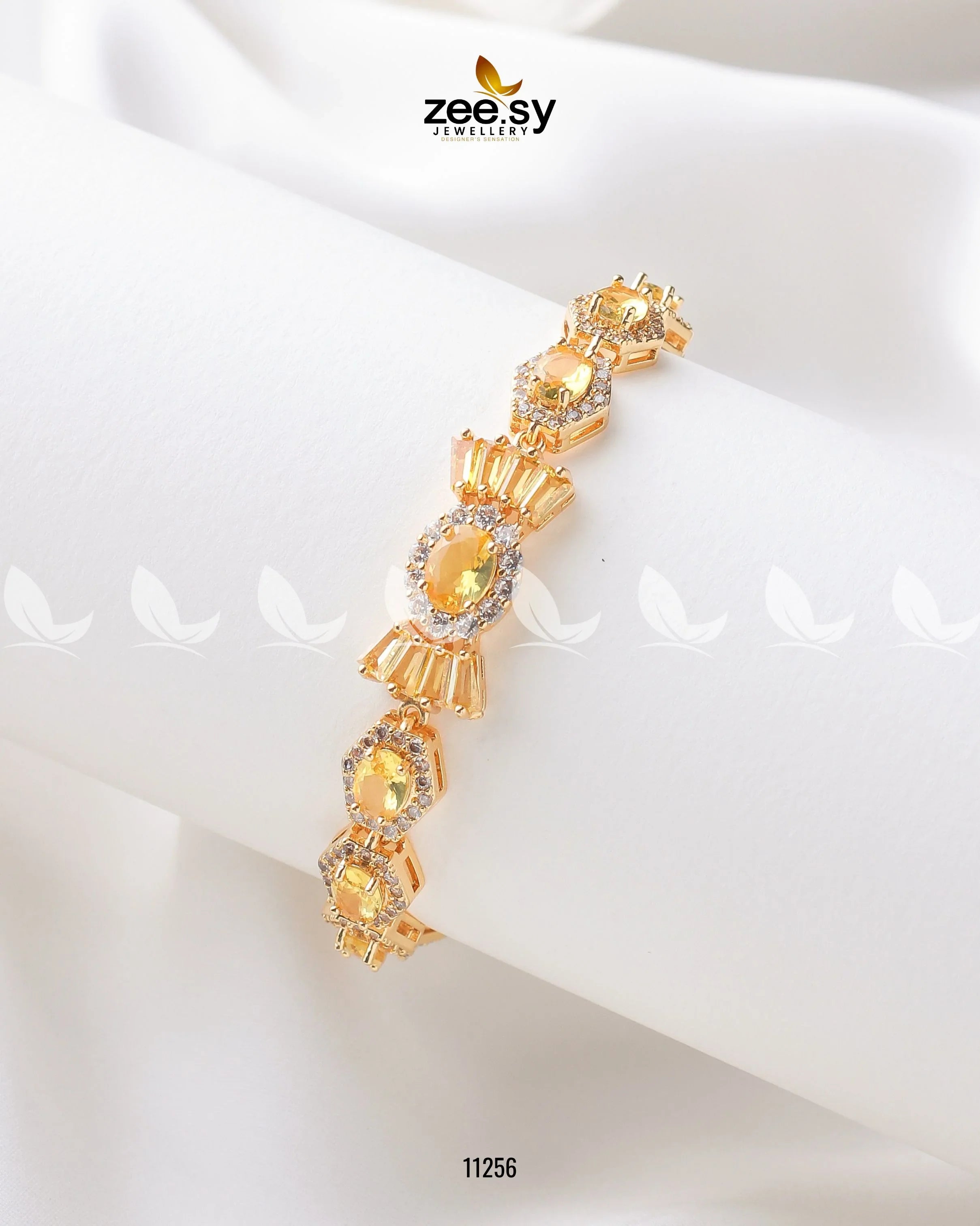 Mogra Bracelets Golden Yellow - Zeesy Jewellery