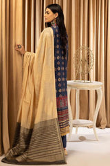 Zarki's by Riaz Arts Unstitched 3 Piece Printed Kundan Sateen Suit-KS-11
