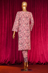 HZ Co Ords Stitched Blooming Winter Khaddar Suit-KPE-115