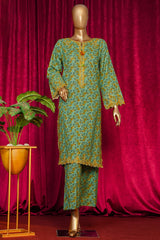 HZ Co Ords Stitched Blooming Winter Khaddar Collection'2025-KPE-116