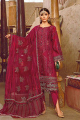 Voyage A Luxe by Maria B Unstitched 3 Piece Luxury Eid Lawn Suit-MVL-11-B