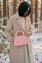 Fineur Handbag Crest - Blush Pink