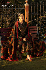 Asim Jofa Unstitched 3 Piece Winter Suit-AJUW-11