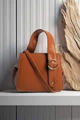 Best Trendy Ring Handbag Brown