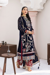 Andaz e Makhmal By Zebtan Unstitched 3 Piece Luxury Formals Collection'2026-ZAM-11