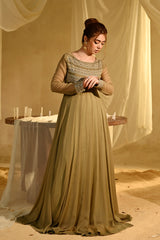 Gulab By Haniumaimaz Stitched 2 Piece Formals Suit-EZRA