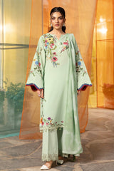 M.Basics By Maria B Unstitched 3 Piece Lawn Vol-01 Collection-12-B