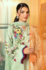 M.Basics By Maria B Unstitched 3 Piece Lawn Vol-01 Collection-12-B