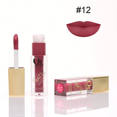Quetee Beauty Golden Lip Gloss #12