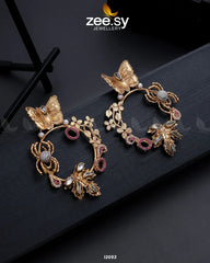 Butter-fully Earrings - Zeesy Jewellery