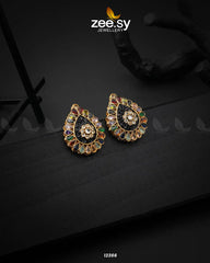 Slate Crush Earrings Black - Zeesy Jewellery