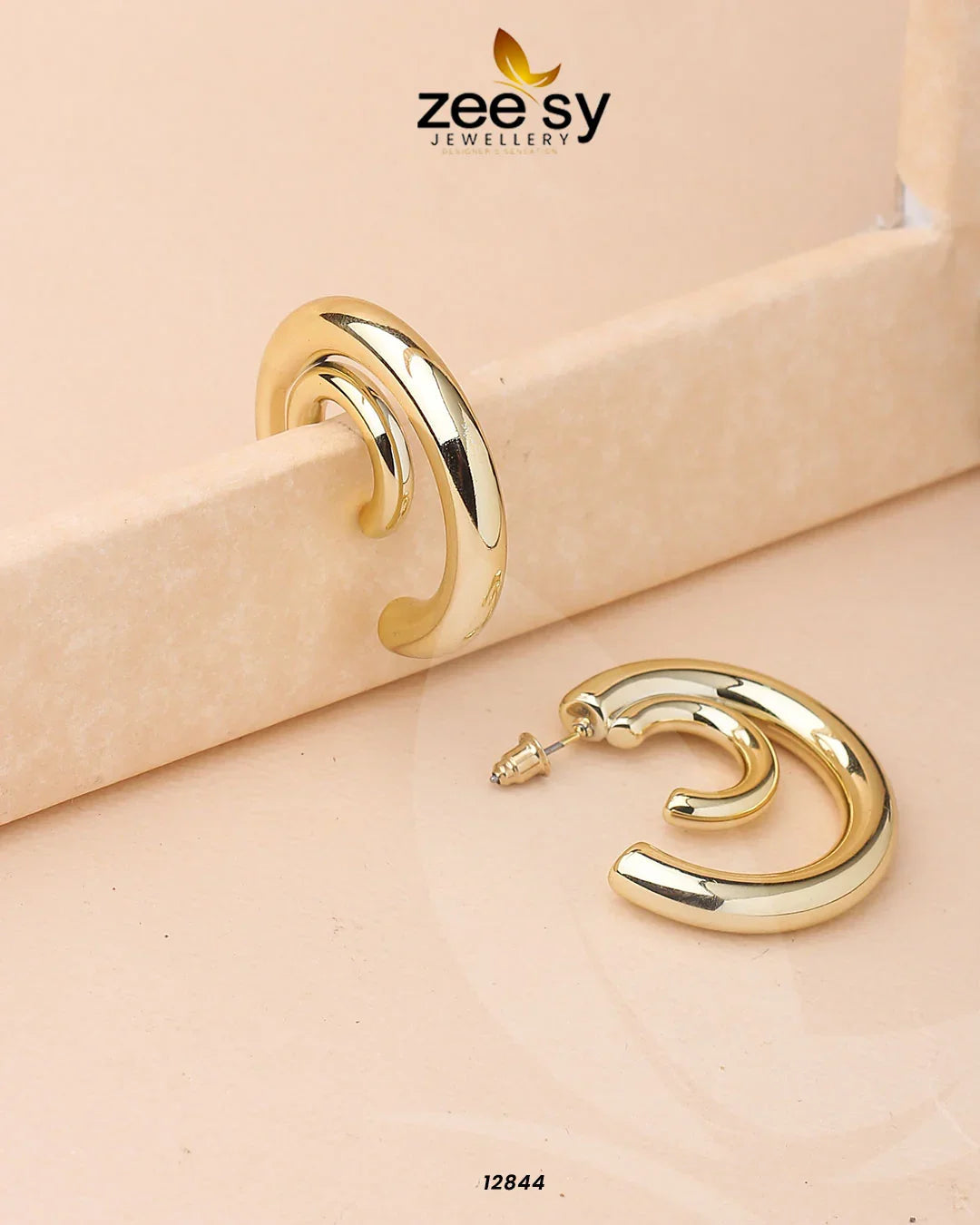 Arc Earrings - Zeesy Jewellery