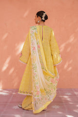 Zara Shahjahan Unstitched 3 Piece Embroidered Lawn Suit-ZSJ-12-A