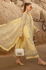 Voyage A Luxe by Maria B Unstitched 3 Piece Luxury Eid Lawn Suit-MVL-12-A