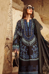 Voyage A Luxe by Maria B Unstitched 3 Piece Luxury Eid Lawn Suit-MVL-12-B