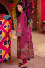 Asim Jofa Prints Unstitched 3 Piece Digital Lawn Drop-05 Suit-AJEL-12
