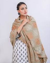 Ayla Studio Embroidered Pashmina Shawl-Aleyna