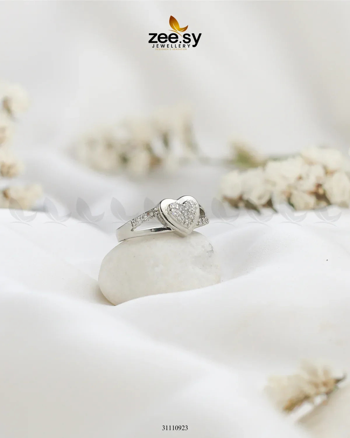 Serenza Ring Silver - Zeesy Jewellery