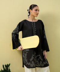 Falling Pretty By Kaanthaa Stitched 2 Piece Summer Suit-Cocoa CrÃƒÂ¨me