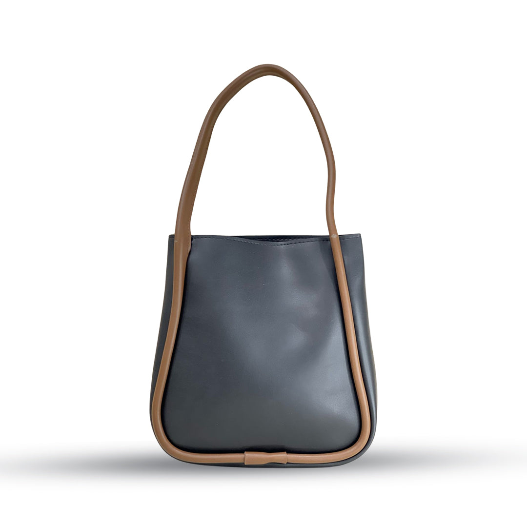 Loop Black women's handbag in black by Bag X