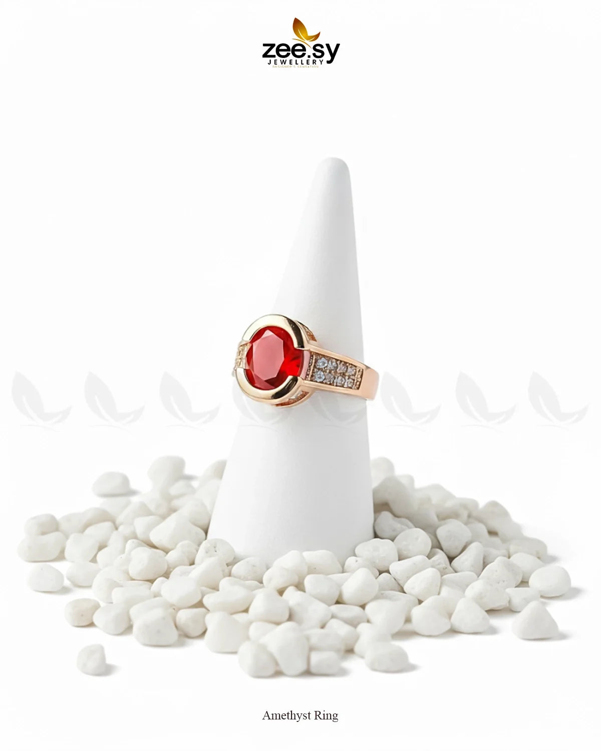 Amethyst Ring - Zeesy Jewellery