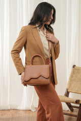 Fineur HandBag Wavina - Brown