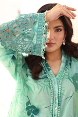 M.Basics By Maria B Unstitched 3 Piece Lawn Vol-01 Collection-13-A