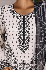 Khombi Stitched 3 Piece Luxury Cotton Collection'2025-134-IC-Ithan Black Arrow