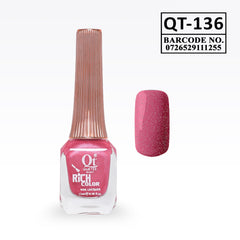 Quetee Beauty Rich Color Nail Polish QT-136