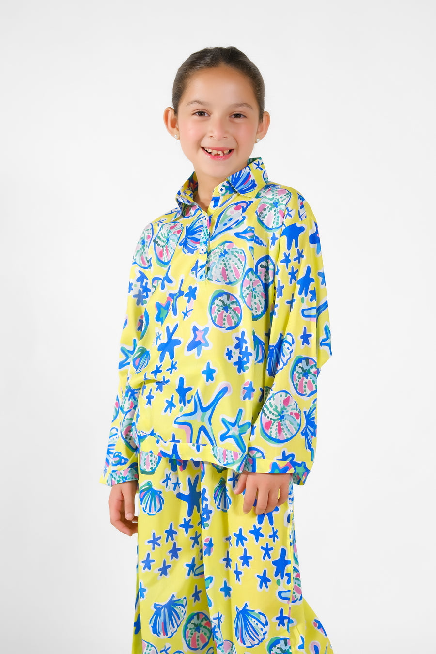 Sprinkles Stitched 2 Piece Summer Luxury Lawn Kids Collection'2025-Marina -  2 Pcs Set - Luxury Lawn