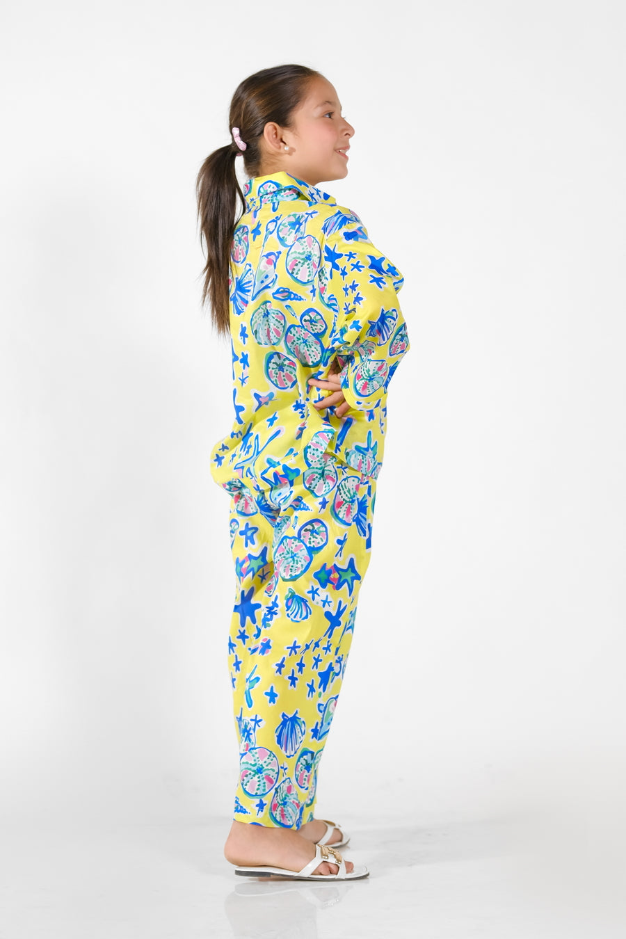 Sprinkles Stitched 2 Piece Summer Luxury Lawn Kids Collection'2025-Marina -  2 Pcs Set - Luxury Lawn