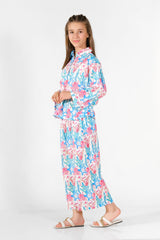 Sprinkles Stitched 2 Piece Summer Luxury Lawn Kids Collection'2025-Seashore - 2 Pcs Set - Luxury Lawn