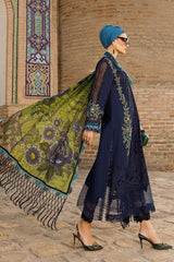 Voyage A Luxe by Maria B Unstitched 3 Piece Luxury Eid Lawn Suit-MVL-13-B
