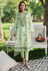 Summer Breeze By Humdum Unstitched 3 Piece Printed Emb Lawn Collection'2025-D-02