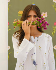 Dhaga Stitched 2 Piece Lawn Collection'2025-Matching separate 0013