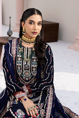 Andaz e Makhmal By Zebtan Unstitched 3 Piece Luxury Formals Collection'2026-ZAM-11