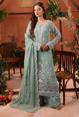 Heer By Humdum Stitched 3 Piece Formals Vol-02 Collection'2025-D06