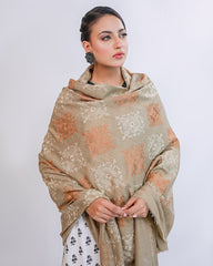 Ayla Studio Embroidered Pashmina Shawl-Aleyna
