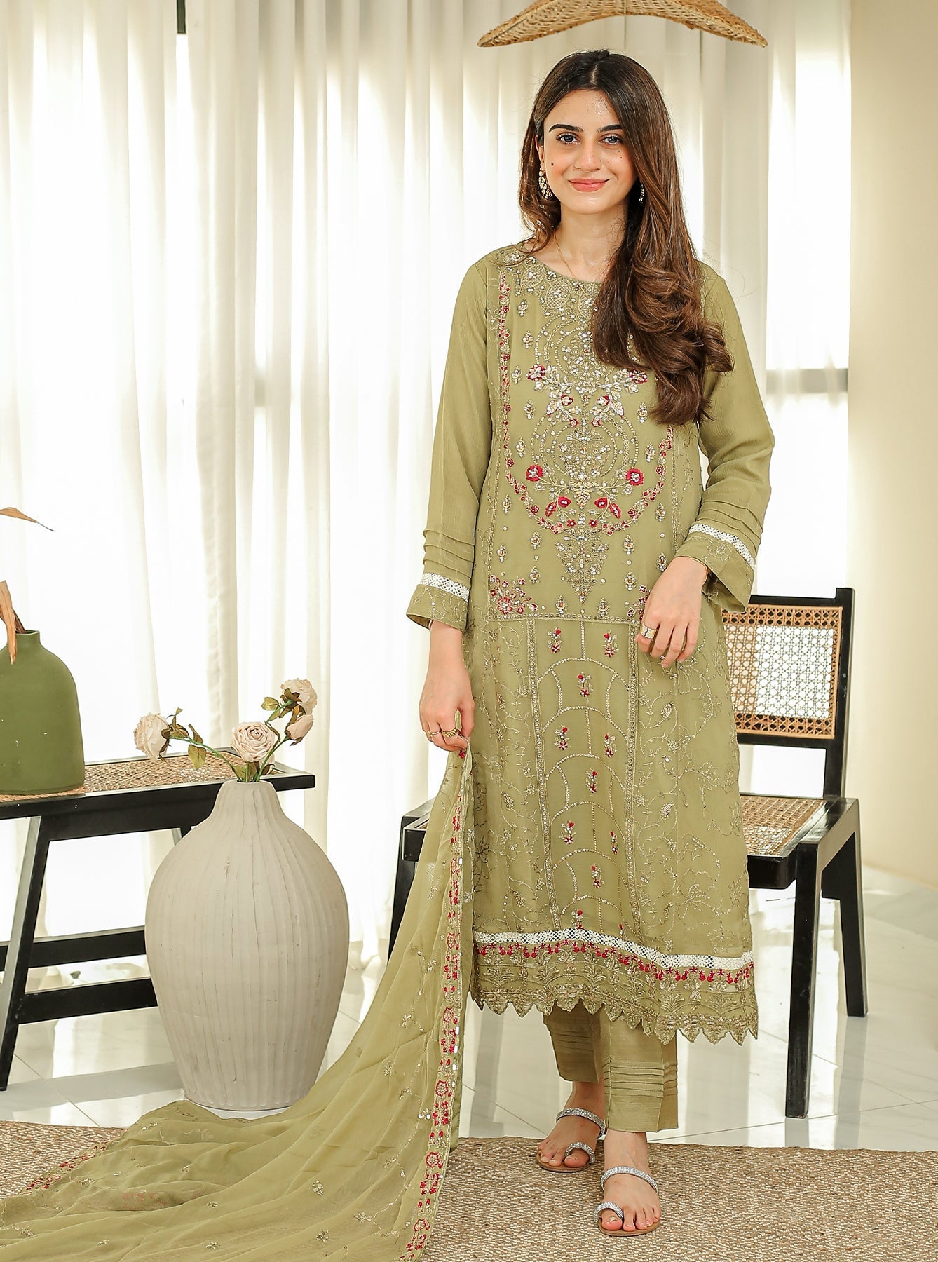 Rangeen Stitched 3 Piece Formals Inara