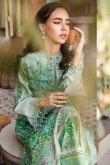 M.Prints By Maria B Unstitched 3 Piece Spring Summer Suit-14-A