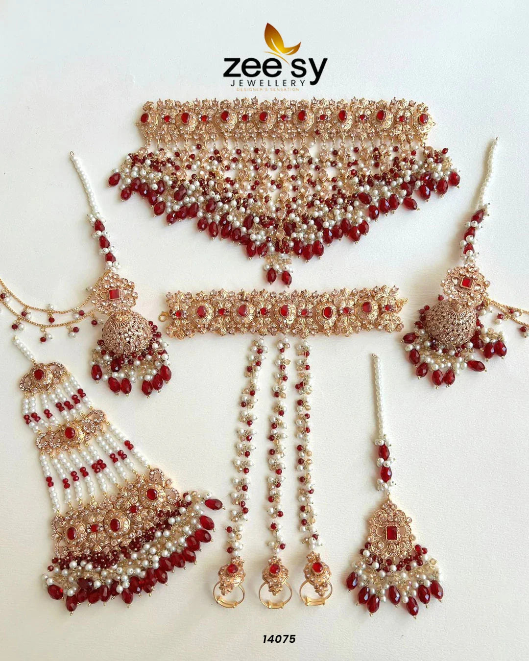 Gilt Bridal Set - Zeesy Jewellery