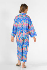 Sprinkles Stitched 2 Piece Summer Luxury Lawn Kids Collection'2025-Marine Vines - 2 Pcs Set - Luxury Lawn