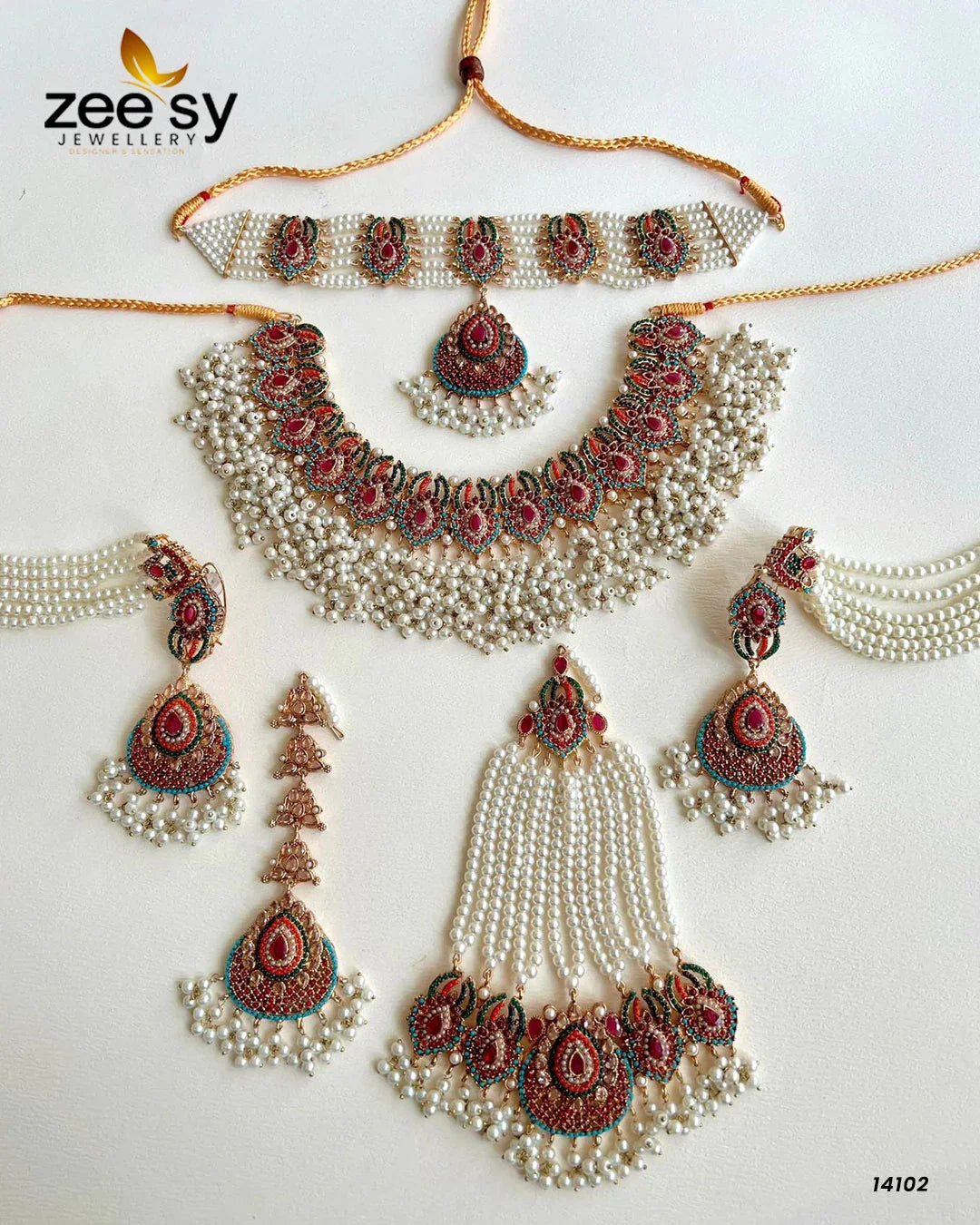 Heer's Bridal Set - Zeesy Jewellery