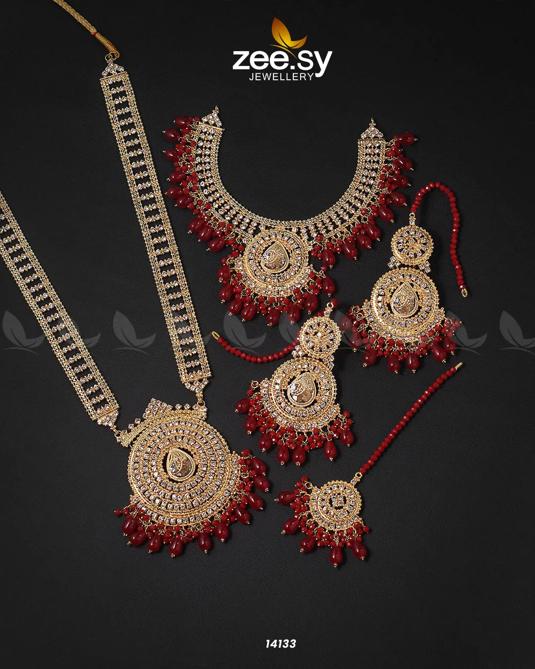 Sofia's Bridal Set - Zeesy Jewellery
