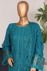 Khombi Stitched 3 Piece Luxury Formals Suit-142-Ntg-New Semi