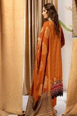 Zarki's by Riaz Arts Unstitched 3 Piece Printed Kundan Sateen Suit-KS-14