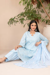 Simay By Tawakkal Stitched 3 Piece Emb Lawn Vol-01 Suit-D-1448