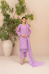 Simay By Tawakkal Stitched 3 Piece Emb Lawn Vol-01 Suit-D-1449