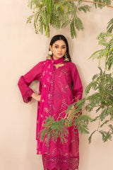 Simay By Tawakkal Stitched 3 Piece Emb Lawn Vol-01 Suit-D-1451