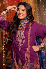 Asim Jofa Prints Unstitched 3 Piece Digital Lawn Drop-05 Suit-AJEL-14